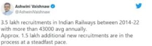 Railway Job 2023:भारतीय रेलवे में 10वीं 12वीं पास के लिए निकली बंपर भर्ती जल्दी आवेदन करें
