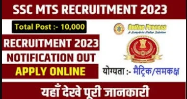 SSC MTS 2023 Notification