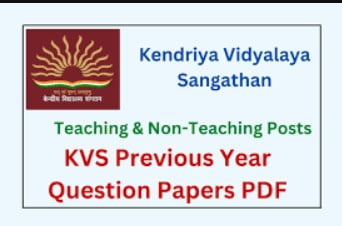KVS Previous Year Questions Paper PDF