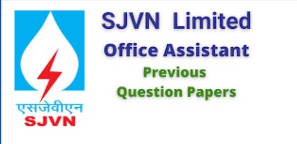 SJVNL Previous Year Question Papers