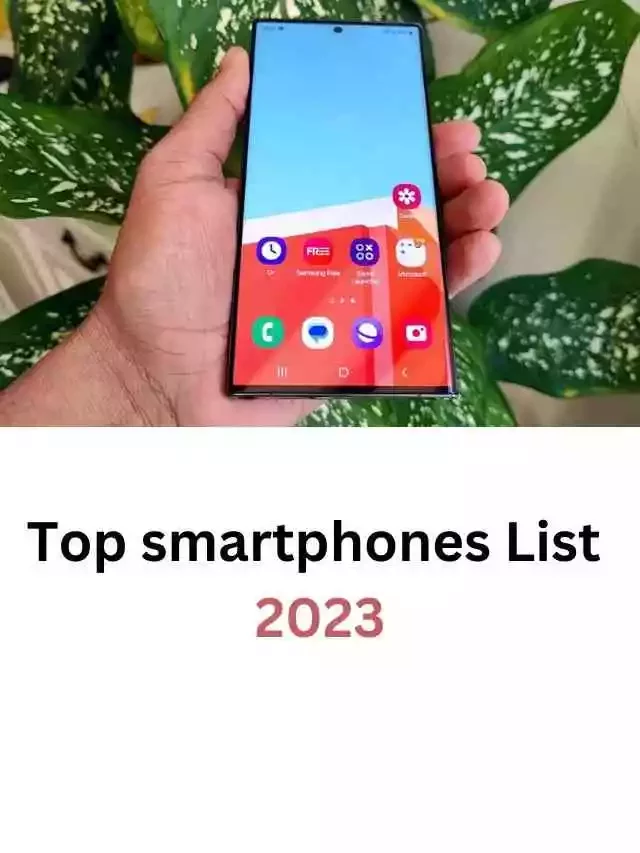 Top smartphones in 2023